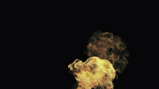 Flame, Fire, Black, Heat, Smoke, Danger