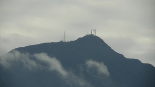 Antenna, Sky, Landscape, Sunset, Sun, Mountain
