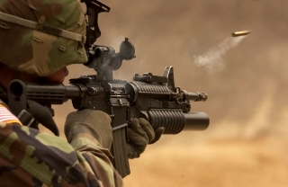 Assault Rifle, Automatic Rifle, Automatic Firearm, Machine Gun, Autoloader, Rifle