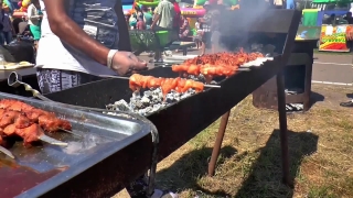 Barrow, Handcart, Barbecue, Wheeled Vehicle, Vehicle, Cooking