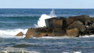 Breakwater, Barrier, Obstruction, Sea, Ocean, Water