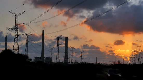Cable, Sky, Sunset, Apparatus, Semaphore, Wire