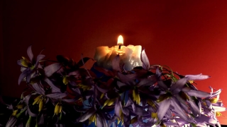 Candle, Candles, Flame, Decoration, Confetti, Light