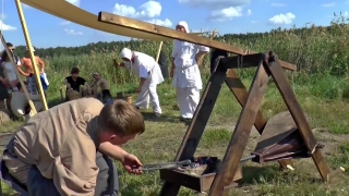 Catapult, Engine, Instrument, Device, Clay Pigeon, Stile