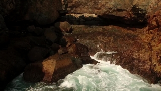 Cave, Geological Formation, River, Water, Rock, Landscape