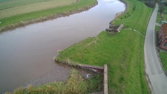 Channel, Body Of Water, Dam, River, Landscape, Barrier