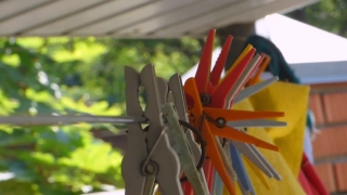 Clothespin, Fastener, Restraint, Pinwheel, Device, Pencils
