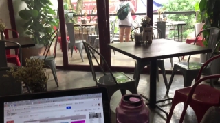 Device, Monitor, Interior, Equipment, Restaurant, Table