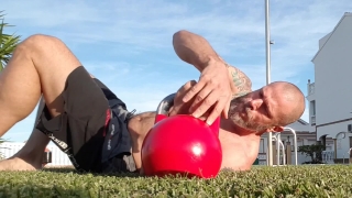 Exercise, Fitness, Ball, Sport, Healthy, Health