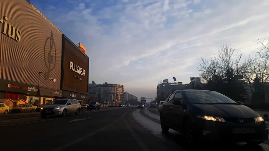 Expressway, Road, Highway, Sky, Car, Billboard