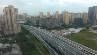 Expressway, Track, City, Building, Architecture, Road