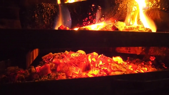 Fireplace, Fire, Barbecue, Flame, Hot, Heat