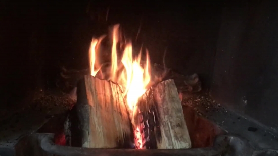 Fireplace, Fire, Flame, Heat, Burn, Hot
