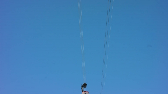 Flagpole, Staff, Stick, Sky, Pole, Cable
