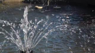 Fountain, Structure, Water, Ice, Sea, Wave