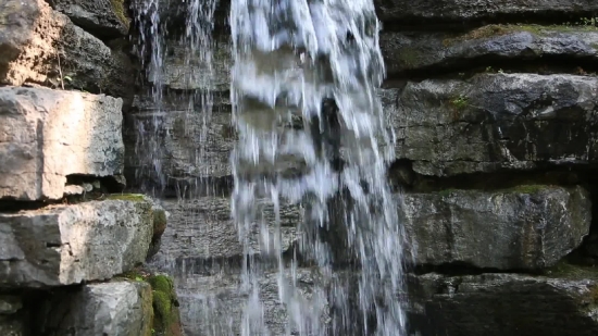 Fountain, Structure, Waterfall, River, Water, Stream