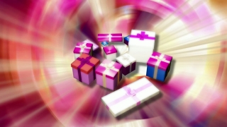 Confetti, Box, Paper, Colorful, Foil, 3d