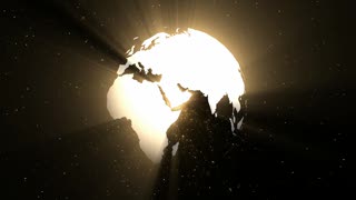 Moon, Planet, Night, Star, Space, Light