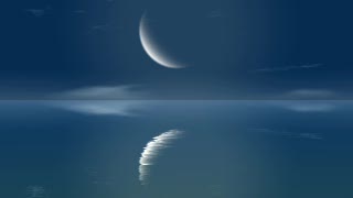 Moon, Sky, Weather, Sun, Clouds, Cloudy