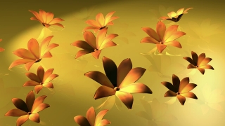 Island, Maple, Floral, Flower, Yellow, Flowers