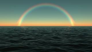 Sea, Ocean, Sky, Water, Sun, Sunset
