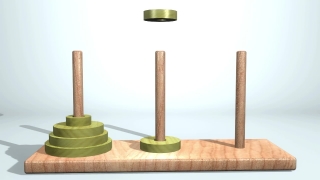 Stairs, 3d, Wood, Wooden, Symbol, Column