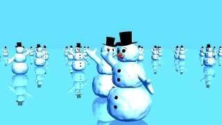 Snowman, Figure, Cartoon, Creation, Winter, Holiday