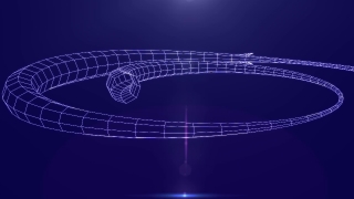 Technology, Graphic, Deoxyribonucleic Acid, Digital, Bend, Grid