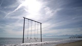 Volleyball Net, Net, Sky, Game Equipment, Ocean, Structure