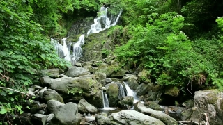 Waterfall, River, Stream, Canyon, Rock, Water