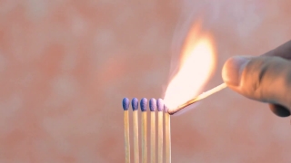 Matchstick, Stick, Fire, Wood, Orange, Flame