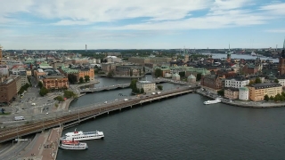 City, Waterfront, Water, River, Sea, Marina