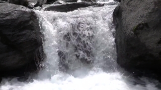 Ice, Crystal, Solid, Water, River, Waterfall