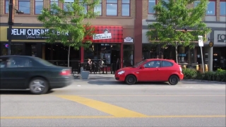 Intersection, Car, Cab, Street, City, Road