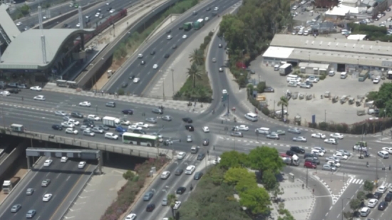 Intersection, Road, Traffic, Transportation, Highway, City
