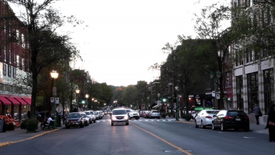 Intersection, Sidewalk, Road, Street, Car, Travel