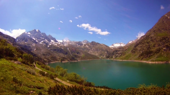 Lake, Range, Mountain, Landscape, Mountains, Water