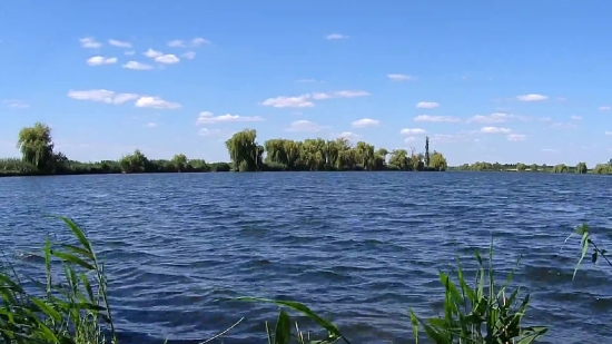 Lakeside, Shore, Lake, Water, Landscape, Sky