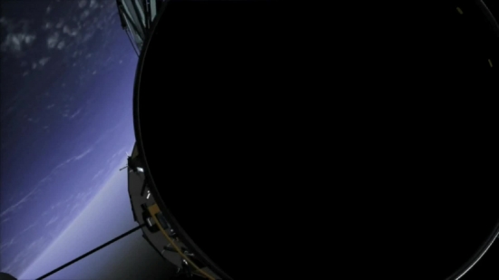 Light, Black, Clock, Space, Graphic, Moon