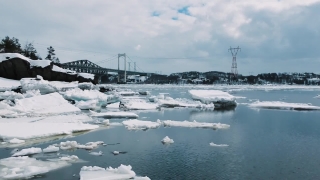 Marina, Waterfront, Water, Sky, Sea, City