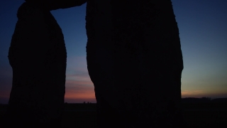 Megalith, Memorial, Structure, Sunset, Sky, Silhouette