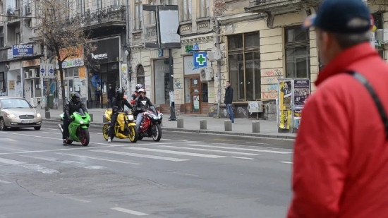 Motor Scooter, Wheeled Vehicle, Vehicle, Street, Conveyance, City