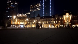 Night, Business District, City, Urban, Lights, Cityscape