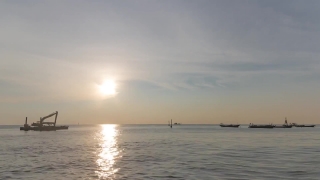 Ocean, Sea, Sun, Water, Sky, Sunset