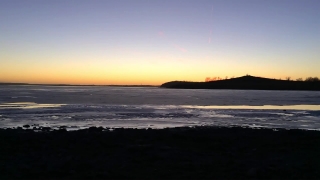 Ocean, Shoreline, Sunset, Sea, Sun, Beach