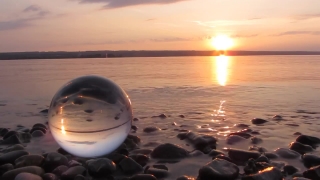Ocean, Sunset, Sun, Beach, Sea, Water