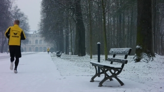 Park Bench, Bench, Seat, Snow, Furniture, Winter