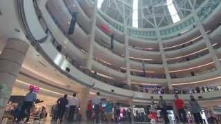 Plaza, Architecture, Building, Hall, Modern, Interior