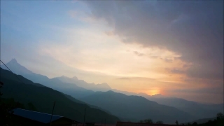 Range, Mountain, Sky, Landscape, Clouds, Sunset