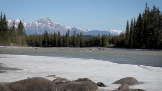 Range, Mountain, Snow, Mountains, Landscape, Lakeside